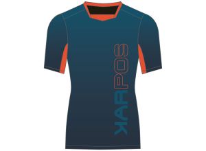 Karpos Verve Dres tmavomodrý/oranžový