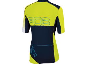 Karpos VERVE dres tmavomodrý/žltý fluo