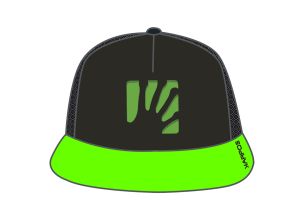 Karpos CATTA šiltovka čierna/Karpos zelená