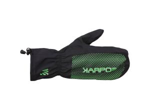 Karpos LAVAREDO RAIN rukavice čierne/zelené fluo