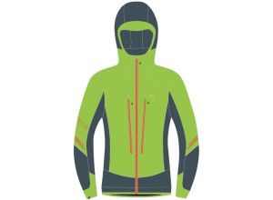 Karpos ALAGNA PLUS EVO bunda limetková/bridlicová