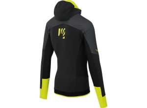 Karpos ALAGNA PLUS EVO bunda asfaltová čierna/žltá fluo