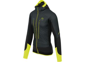 Karpos ALAGNA PLUS EVO bunda asfaltová čierna/žltá fluo