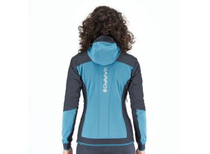 Karpos ALAGNA PLUS EVO dámska bunda tyrkysová/bridlicová