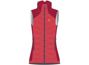 Karpos ALAGNA PLUS EVO dámska vesta ružová/červená