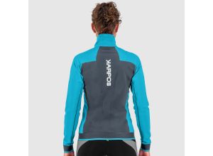 Karpos ALAGNA EVO dámska bunda bridlicová/tyrkysová