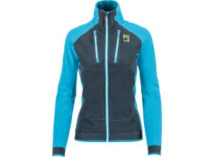 Karpos ALAGNA EVO dámska bunda bridlicová/tyrkysová