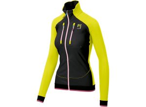 Karpos ALAGNA EVO dámska bunda čierna/žltá