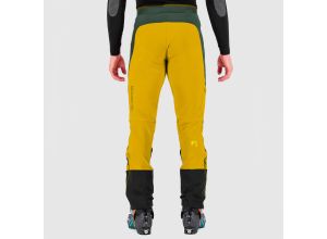 Karpos ALAGNA PLUS EVO nohavice zlatohnedé/tmavozelené