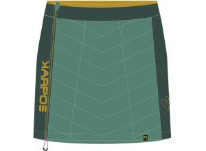 Karpos ALAGNA PLUS EVO W sukňa FROSTY S/tmavozelená