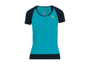 Karpos Cengia Dámske Tričko tyrkysové/tmavomodré