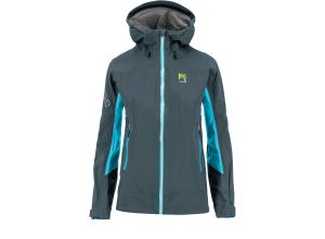 Karpos STORM EVO dámska bunda bridlicová/tyrkysová