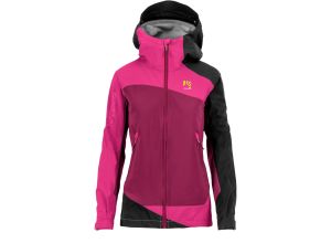 Karpos MARMOLADA dámska bunda malinová/ružová/čierna