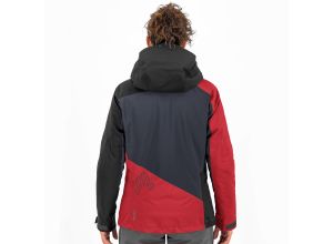 Karpos MARMOLADA dámska bunda atrament/ružová/čierna