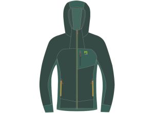 Karpos MEZZODI&rsquo; mikina flíska tmavozelená/borovicová