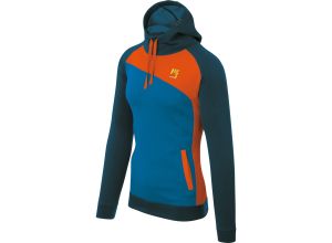 Karpos PRAMPER mikina flíska čierna/modrá/modrá