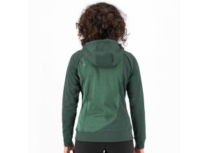 Karpos PRAMPER Zip dámska mikina FROSTY S/tmavozelená