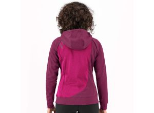 Karpos PRAMPER Zip dámska mikina ružová/malinová