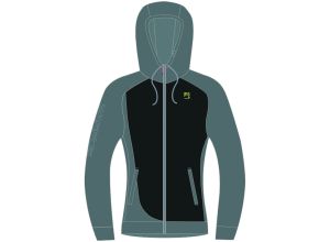 Karpos PRAMPER Zip dámska mikina čierna/NORTH ATLANTIC