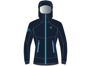 Karpos Temporale Dámska Bunda tyrkysová/tmavomodrá