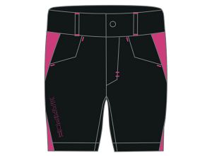 Karpos Santa Croce Dámske Kraťasy čierne/ružové