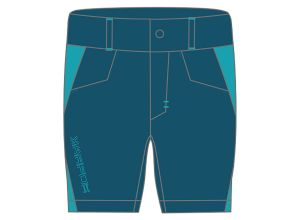 Karpos Santa Croce Dámske Kraťasy modré/tyrkysové