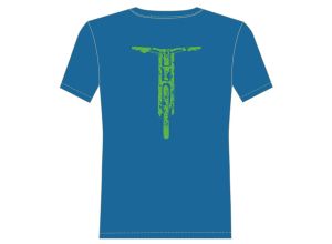 Karpos VAL FEDERIA tričko Indigo Bunting Print 1