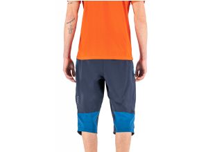 Karpos Val Federia Nohavice modré/tmavomodré/oranžové