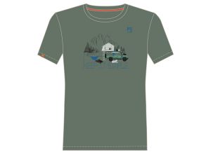 Karpos GENZIANELLA tričko Light Grey Melange