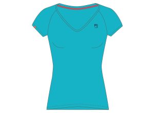 Karpos GENZIANELLA dámske tričko Blue Atoll