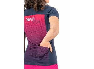 Karpos Verve Evo Dámsky Dres modrý/ružový