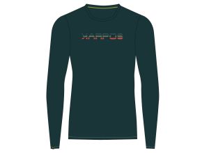 Karpos LOMA tričko s dlhým rukávom Dark Sea/Paprika