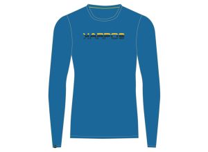 Karpos LOMA tričko s dlhým rukávom Indigo Bunting/High Visibility