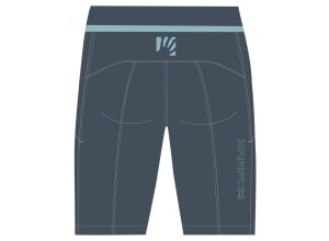 Karpos TRE CIME dámske bermudy Vintage Indigo/Aquamarine