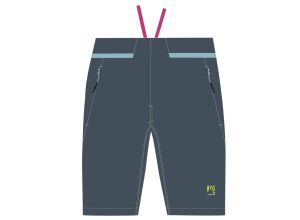 Karpos TRE CIME dámske bermudy Vintage Indigo/Aquamarine