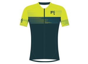 Karpos GREEN FIRE dres Refl.Pond/Yellow Fluo/Emenal Blue