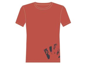 Karpos ASTRO ALPINO tričko Paprika