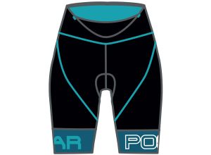 Karpos Verve Evo Dámske Kraťasy čierne/tyrkysové