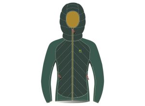 Karpos MARMAROLE TECH bunda tmavozelená/borovicová