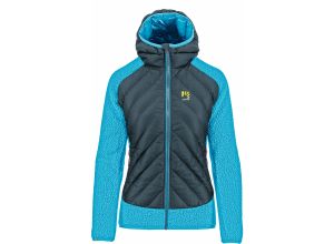 Karpos MARMAROLE TECH dámska bunda bridlicová/tyrkysová