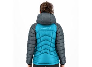 Karpos ARTIKA EVO dámska bunda tyrkysová/bridlicová