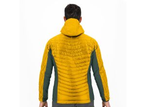 Karpos SAS PLAT bunda zlatohnedá/tmavozelená