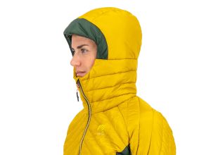 Karpos SAS PLAT dámska bunda zlatohnedá/tmavozelená