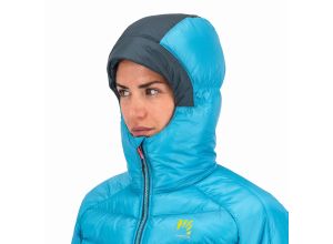 Karpos FOCOBON dámska bunda tyrkysová/bridlicová