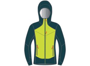 Karpos Lede Bunda modrozelená/modrá