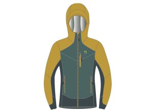 Karpos LEDE bunda North Atlantic/Lemon Curry/Dark Slate