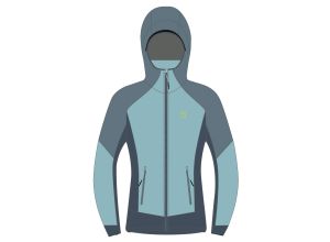 Karpos LEDE dámska bunda Aquamarine/Spring Lake/Vintage