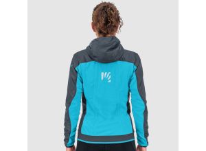 Karpos FEDERA dámska bunda bridlicová/tyrkysová