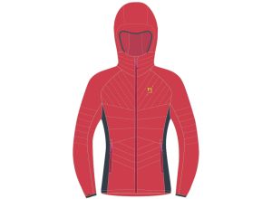 Karpos PIAN LONGHI dámska bunda ružová/atrament