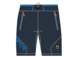 Karpos Rock Evo Bermudy tmavomodré